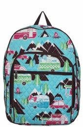 Large Quilted Backpack-CMP926/BR